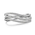 Oem Designer Top Selling Fine Jewelry 925 Sterling Silver Luxury Engagement Oval Cut 5a Cubic Zircon Ring for Women Girls