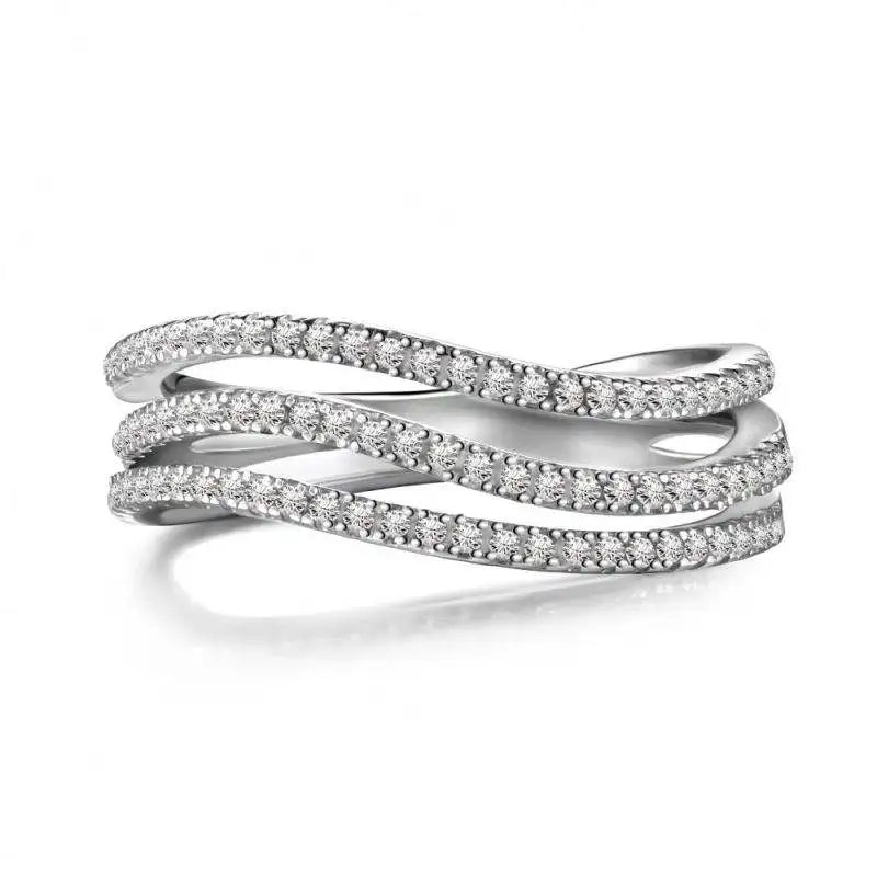 Oem Designer Top Selling Fine Jewelry 925 Sterling Silver Luxury Engagement Oval Cut 5a Cubic Zircon Ring for Women Girls