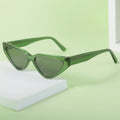 New Small Acetate Frame Polarized Sunglasses Fashion Triangular Glasses Women's Retro Plate Cat's Eye Sunglasses 2025