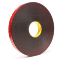 3M VHB Tape 5925/5925F Acrylic Foam Double Coated Adhesive Black 25mil Thick