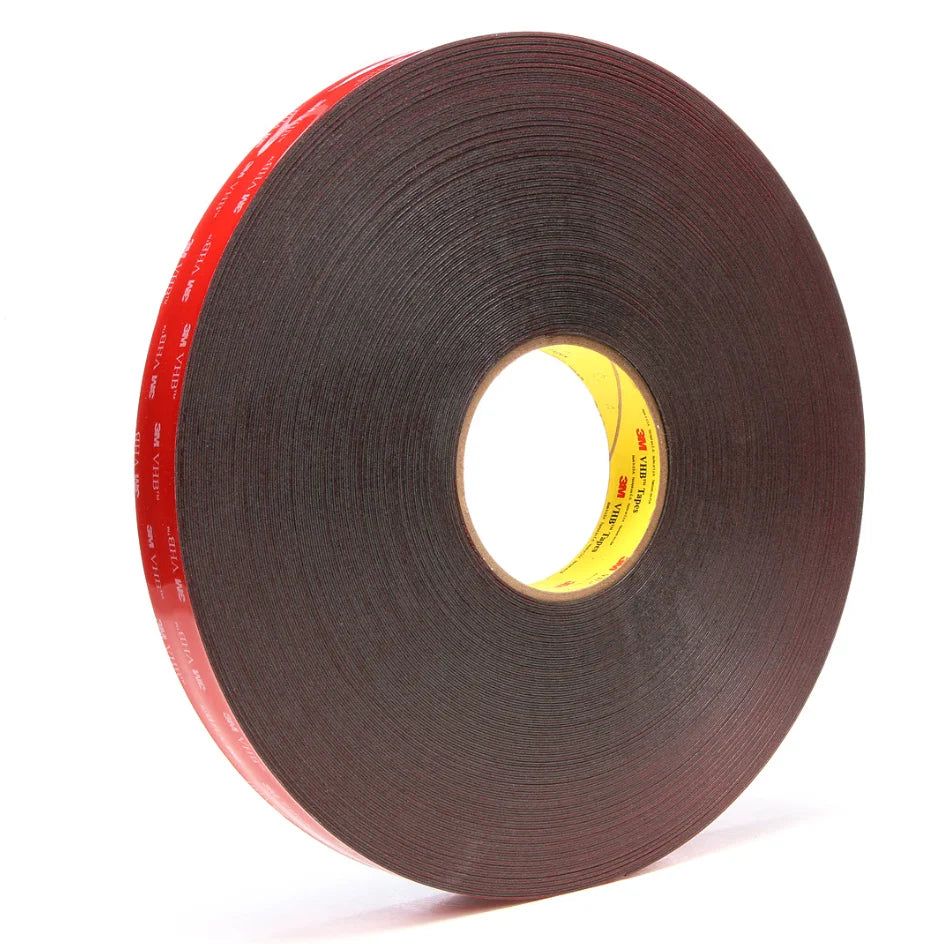 3M VHB Tape 5925/5925F Acrylic Foam Double Coated Adhesive Black 25mil Thick