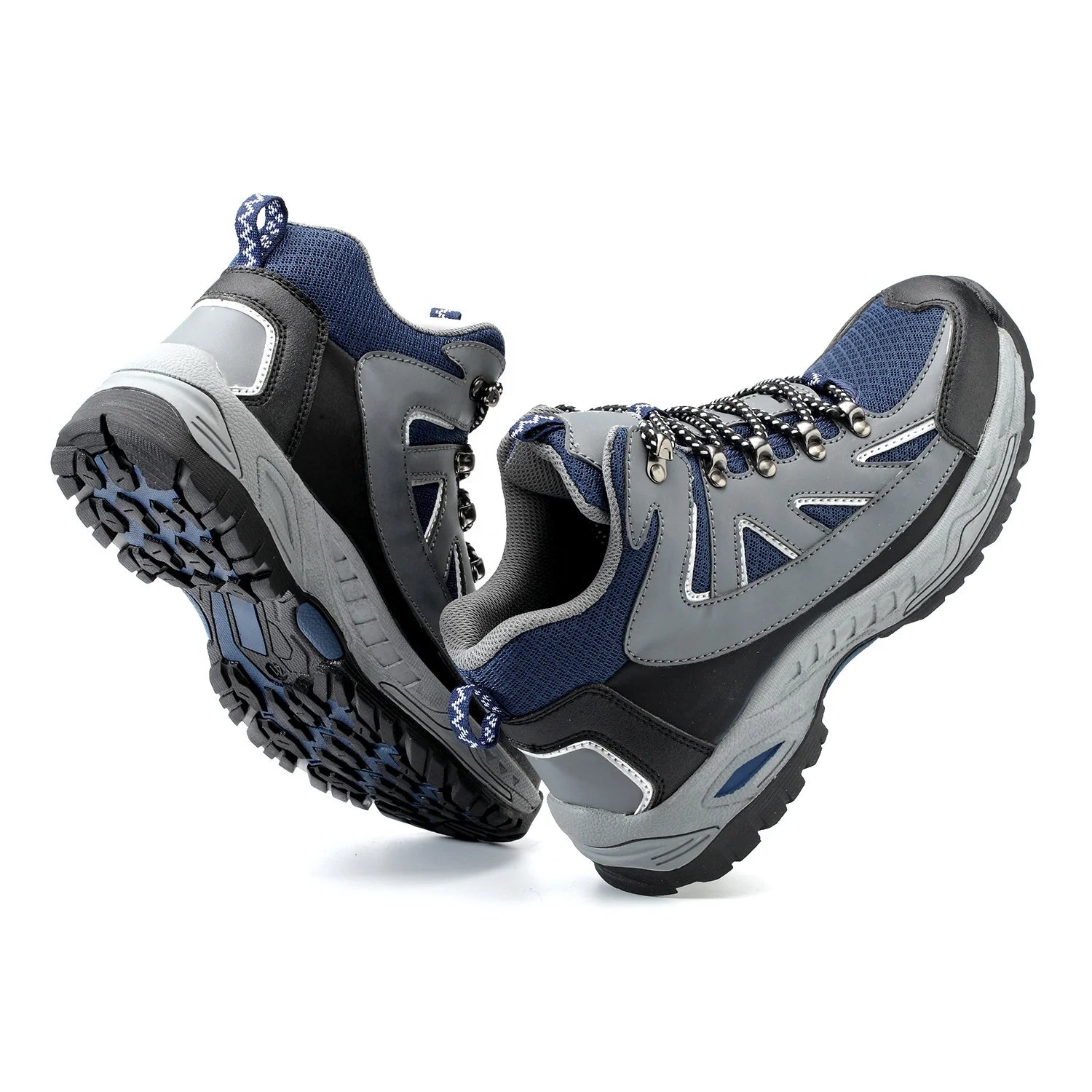 Men's Women's Winter Steel Standard Soft Composite Toe Security Work Boots Custom Logo Genuine Leather Orange Color Construction