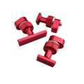 3PCS Aluminum  Alloy Glue Tabs Hail Dent Slide Hammer Accessory Auto Body Repair Tool Paintless Hail Dent Removal Tool Car