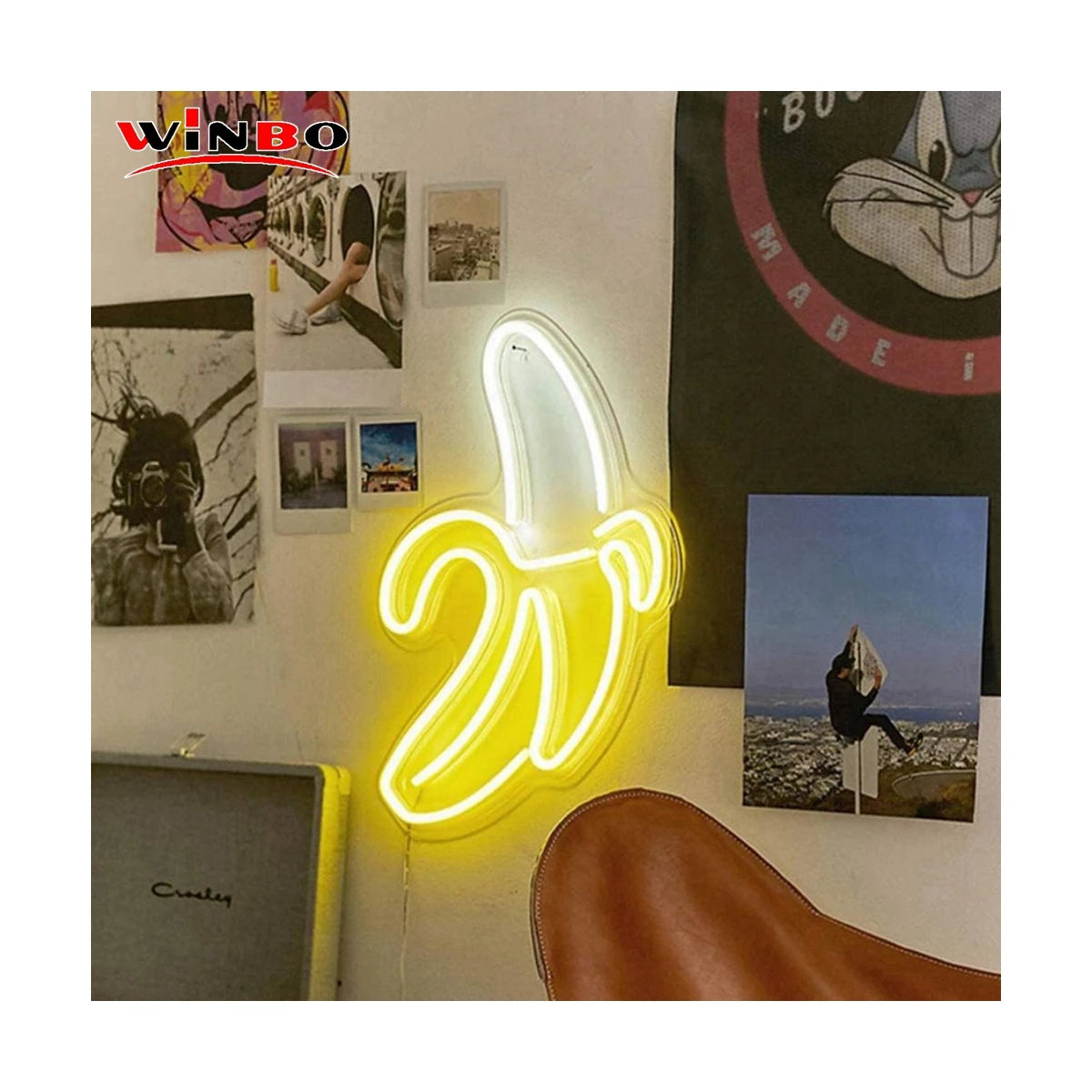 Winbo Custom Led Neon Sign Nails Led Neon Sign Welcome to the Jungle Room Party Wall Decor Luminous Electronic Sign