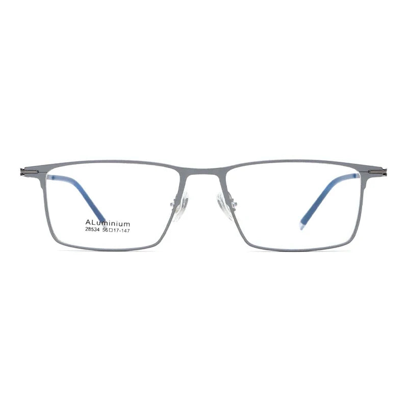 New Unisex High End Customized Logo Wholesale UV400 Polarized Anti Blue Light Aluminum Magnesium Alloy Optical Eyeglasses Frames
