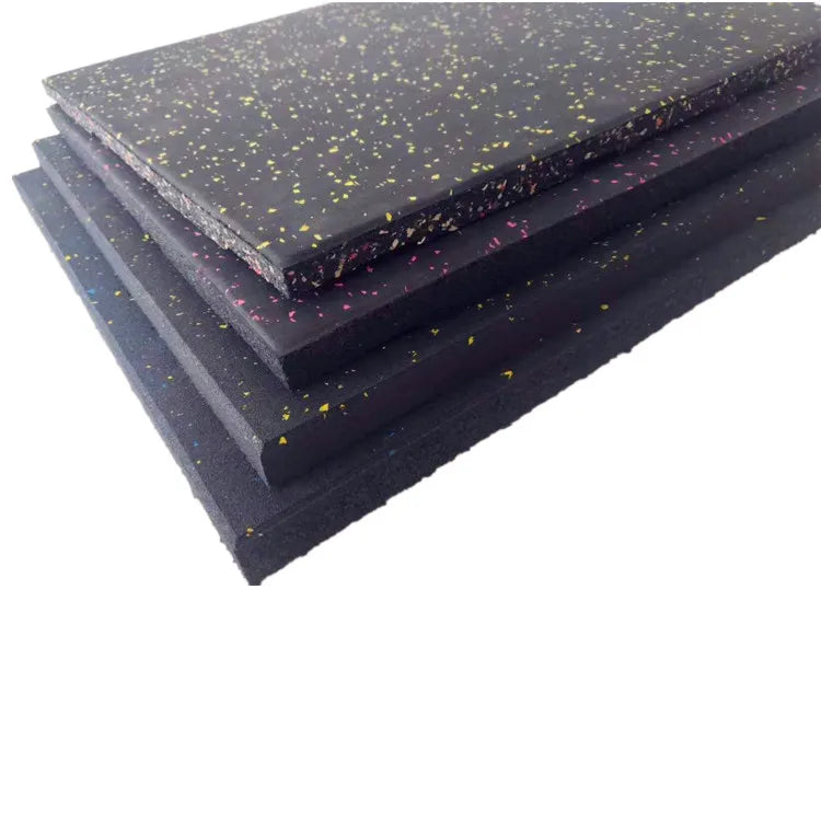Noise Reduction Indoor Sports Venues EPDM Gym Rubber Floor Mats Gym