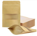 Custom Size Kraft  Paper Click to Go Bento Lunch  Bag Wrapping Large Paper Mailing  Coffee