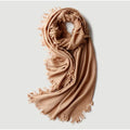 70*220cm Lady Shawl With Tassel 100% Wool Material Women Winter Shawl and Scarves
