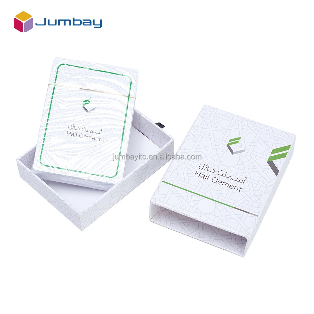 Custom 100% Plastic Material Waterproof Poker Cards Advertising Promotional Playing Cards Printing