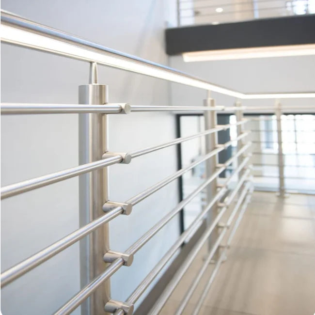YL METAL 12mm Hollow Rod Railing Stairts Stainless Steel Balcony Railing Column