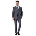 MOQ One Set Men's Wear 3 Piece Men's Suits blazer Fashion Slim Suit Jacket Suit Single Button Formal Coat Suite for Men