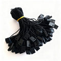 Low MOQ Custom Factory Lock Customized Plastic Security Tag Custom Plastic Tag hang Tag Polyester Rope String