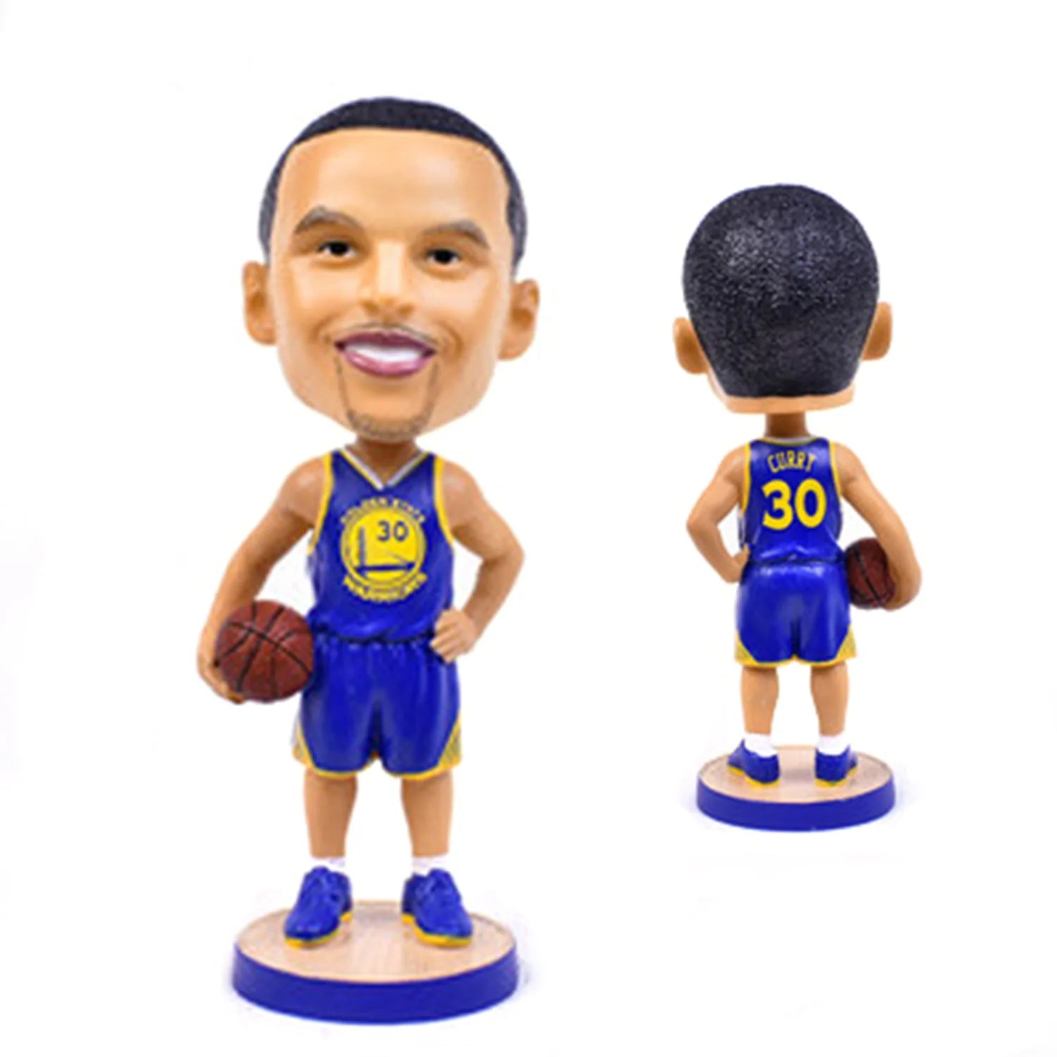 Customized 3D Resin Bobblehead Figurine Artificial Style Player for Souvenir and Home Decoration