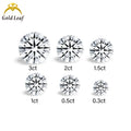 Goldleaf IGI Certificate 0.5ct 1ct 1.5ct 2ct 3ct D VVS VS Lab Created Diamond HPHT CVD Lab Grown Diamond IGI