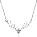 AA00835 Fine Jewelry Elk S925 Necklace Valentine's Day Gift