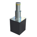 Road Remote Control Barrier Protect Vehicle Steel Embedded Automatic Steel Pump Hydraulic Rising Bollard Manufactures