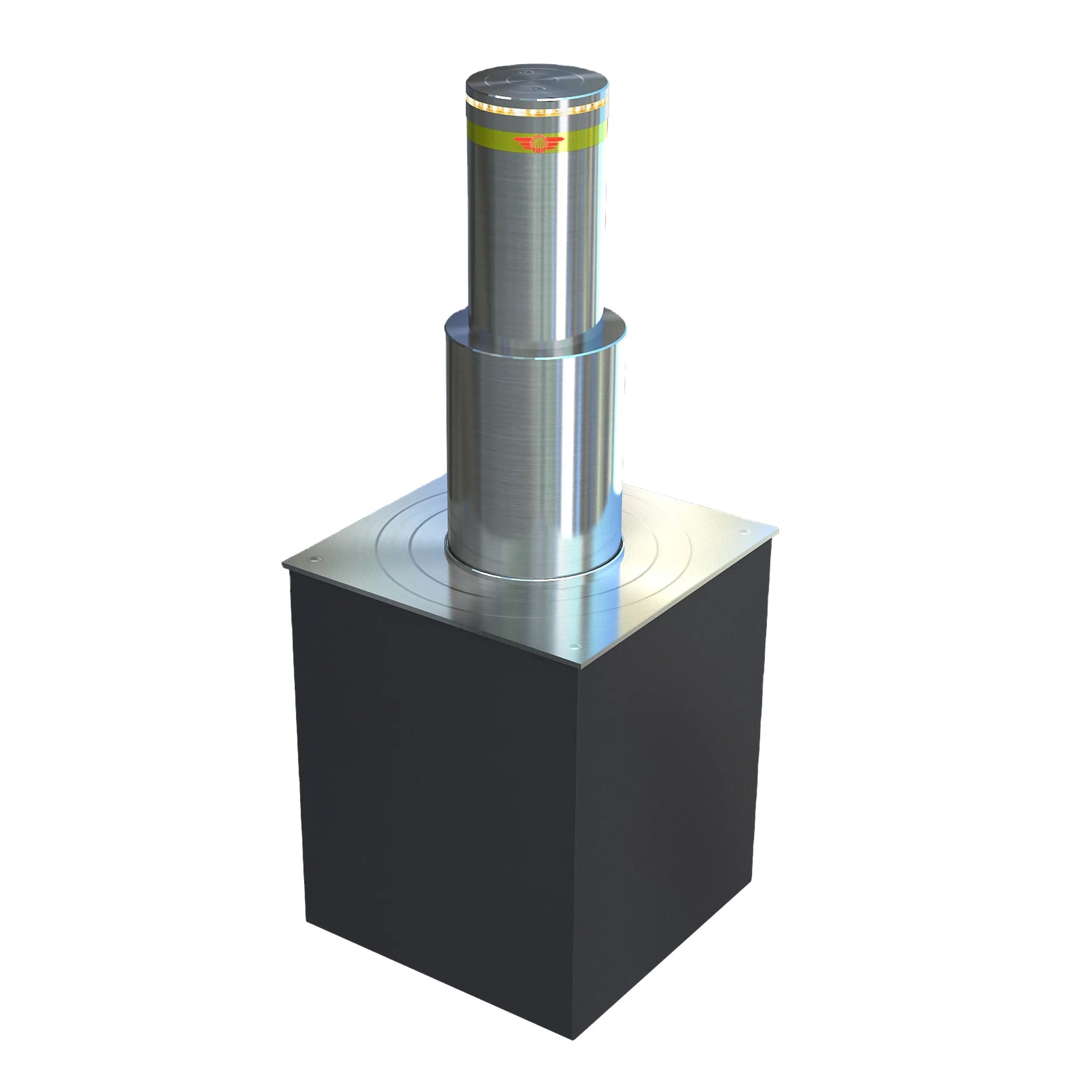 Road Remote Control Barrier Protect Vehicle Steel Embedded Automatic Steel Pump Hydraulic Rising Bollard Manufactures