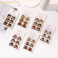 New Arrival Women Fashion Plastic Small Hair Claw 6pcs/set Mini Hairgrip Leopard Print Mini Hairpin for Children Girls