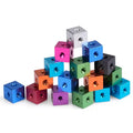 CNC Machine M3 M4 M5 M6 Anodized Aluminum Alloy 6 Way Six Sided Nut Plate Fasteners Cube Fixing Block Connector Nut