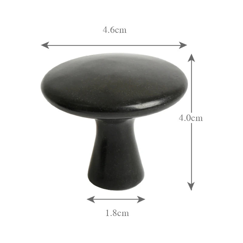 DIY New Handmade Mushroom Shaped Natural Bian Stone Gua Sha Board for Face Neck Beauty SPA Relaxing Massage Stone