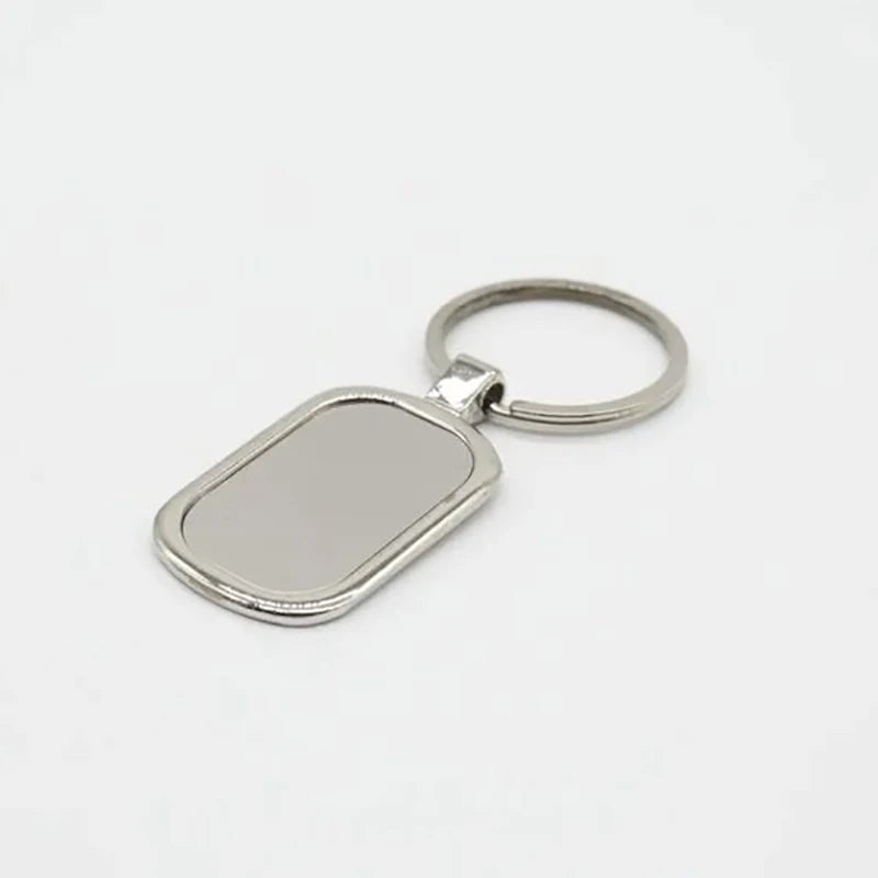 Manufacturer Design Metal Crafts KeyRing Sublimation Luxury Key Chain in Bulk With Logo Car Blank Custom Black Metal Keychain