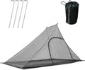Portable Double Person Outdoor Automatic Mesh Tent Foldable Mosquito-Proof Bottom Triangle for Hiking Travel Camping