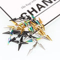 Titanium Steel Screw Piercing Ear Studs Stainless Steel Earrings Men Women Jewelry Earring