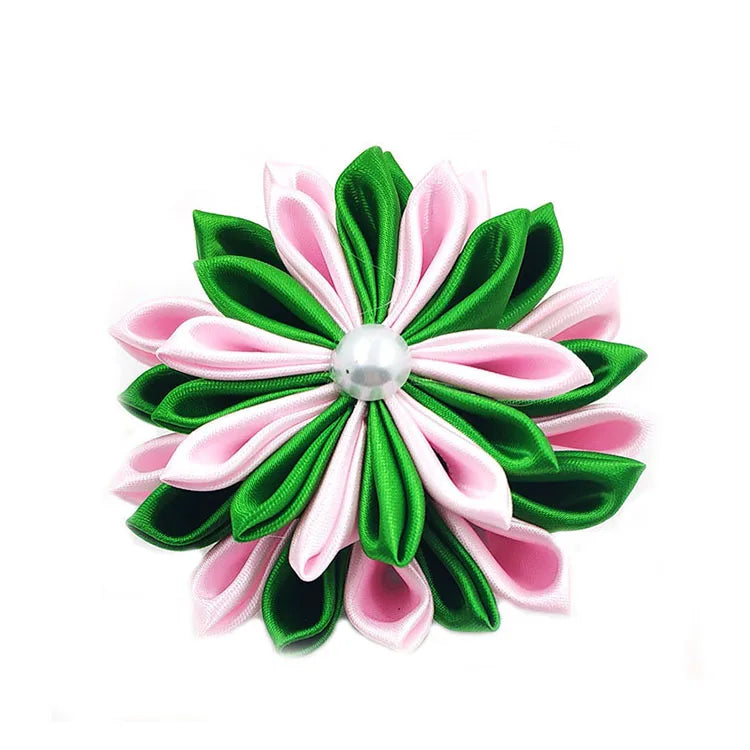 Japanese Kanzashi Tassel Chignon Pin with Pearl for Kimono Hanfu Wedding & Party Gift