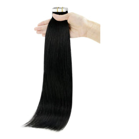 Wholesale Skin Weft Invisible Tape in Hair Cuticle Aligned Natural Hair Extensions Adhesive Raw Virgin Indian Human Hair Vendor