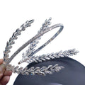 ROMANTIC Wedding Headband Rhinestones Bridal Crystal Headpiece Bridal Hair Accessories