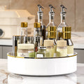 OWNSWING Kitchen Rotating Storage Rack Home Desktop Multi-functional Condiment Storage Tray Light Luxury Snack Fruit Tray