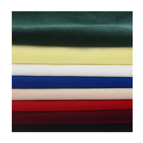 100% Polyester Super Velvet Anti-Pill Flame Retardant Curtain Fabric Home Textile Upholstery Knitted Technics Plain Style Free