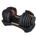 24kg 52.5LB Fitness Equipment Gym Weights Set Adjustable Dumbbell for Body Building Custom Dumbbell Adjustable