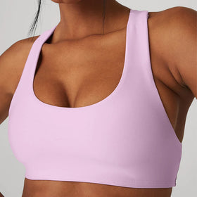 Women Gym Fitness Yoga Bra Shock-Proof Tight Underwear High Impact Yoga Vest Shockproof Active Wear Sexy Bra Backless