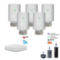 Smart Wifi TRV Thermostatic Radiator Valve Programmable and Flexible Heating Control Tuya Zigbee 3.0 for Floor Heating