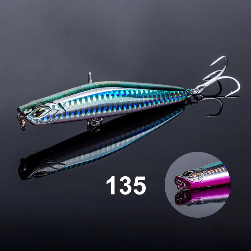 In Stock Sea Artificial Abs Hard Sinking Bait Fishing Lures