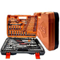 Industrial Grade 151pcs Auto Car Repair Set Cr-V Vehicle Hardware Tools Including Wrench Socket Hand Tools Grinder Hard Case OEM