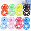 In Stock Two-Part Fashion Color Snap Fastener Button Invisible Sew-On for Clothing