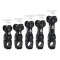 ZOYOSPORTS Aluminum Alloy Mountain Bike Adjustable Angle Stem 25.4~31.8mm Adjustable Stem
