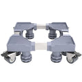 Adjustable Mobile Washing Machine Elephant Feet Washing Machine Stand Bases Fridge Stand with Wheels