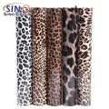 Long Durability Animal Skin HTV White Orange Pink Etc Colored Animal Texture PU Heat Transfer Vinyl