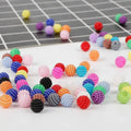 JC Crystal 10mm Round Loose Bubblegum Bayberry Resin Ball Beads  Multi Colors Round Loose Acrylic Bayberry Beads