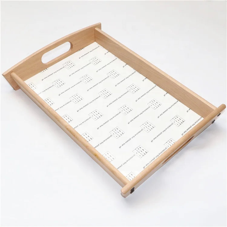 Sublimate Printable DIY Wood Materials Nested MDF Insert Food Serving Trays for Sublimation Wooden Tray Printing