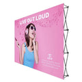 Portable Backdrop Custom Fabric Pop up Booth Advertising Trade Show Display Stand Exhibition Wall Banner