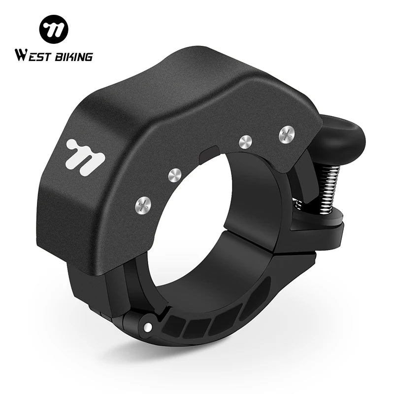 WEST BIKING 85DB Bicycle Loud Bell Aluminum Alloy Bike Ring Bell High-quality Cycling Ring Loud Bell for Bike