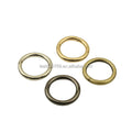 Stock Supply 19mm 0.75inch 4 Colors Metal O Round Ring Bag Buckle