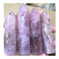 New product Natural quartz tower semi precious stones spiritual pink Cherry blossoms rose crystal tower for meditation