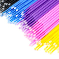 Private Label Mascara Brush Disposable Wholesale Micro Makeup Brushes for Eyelashes Extensions