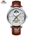 T612 Montre TEVISE Watches Man Automatic Moon Phase Luminous Mechanical Wristwatches Tourbillon Fashion Wrist Watch for Men