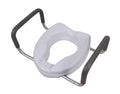 SUNCARE 4" Raised Toilet Seat With  Armrest